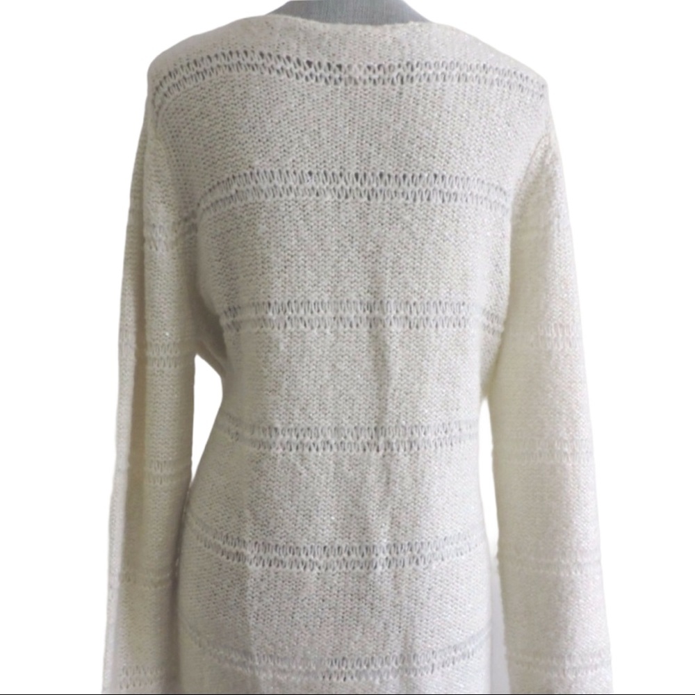 Chico’s Cream Sweater 16 (XL) - Picture 3 of 5